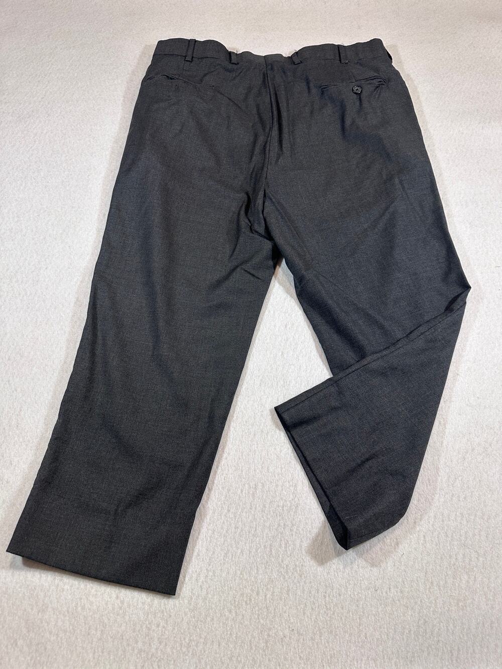 Brooks Brothers 1818 Regent Men’s Gray Dress Pants Wool Trousers W36